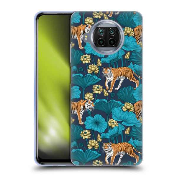 Katerina Kirilova Graphics Tigers In Lotus Pond Soft Gel Case for Xiaomi Mi 10T Lite 5G