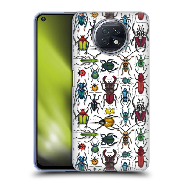 Katerina Kirilova Graphics Beetles Soft Gel Case for Xiaomi Redmi Note 9T 5G