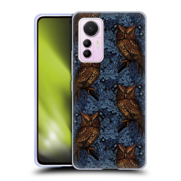 Katerina Kirilova Graphics Night Owls Soft Gel Case for Xiaomi 12 Lite