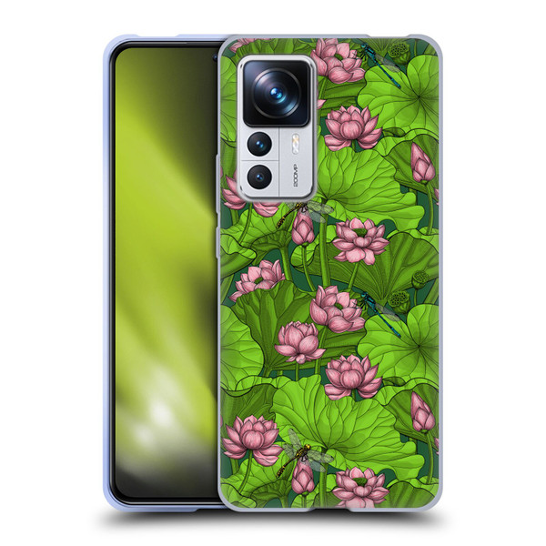 Katerina Kirilova Graphics Lotus Garden Soft Gel Case for Xiaomi 12T Pro