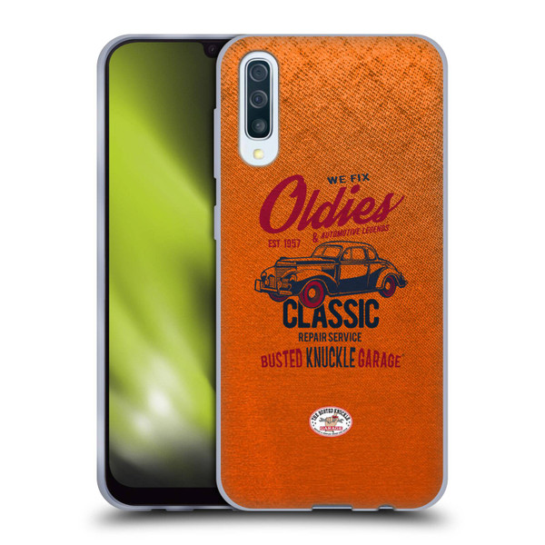 Busted Knuckle Garage Graphics Classic Soft Gel Case for Samsung Galaxy A50/A30s (2019)