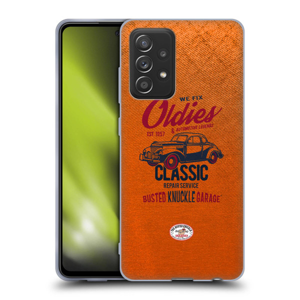 Busted Knuckle Garage Graphics Classic Soft Gel Case for Samsung Galaxy A52 / A52s / 5G (2021)