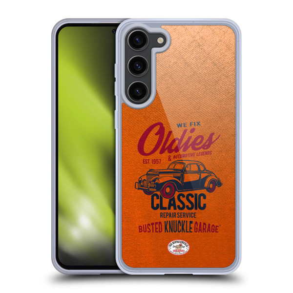 Busted Knuckle Garage Graphics Classic Soft Gel Case for Samsung Galaxy S23+ 5G