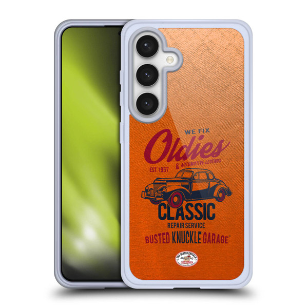 Busted Knuckle Garage Graphics Classic Soft Gel Case for Samsung Galaxy S24 5G