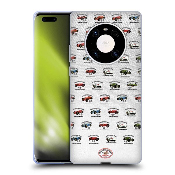 Busted Knuckle Garage Graphics Pattern Soft Gel Case for Huawei Mate 40 Pro 5G