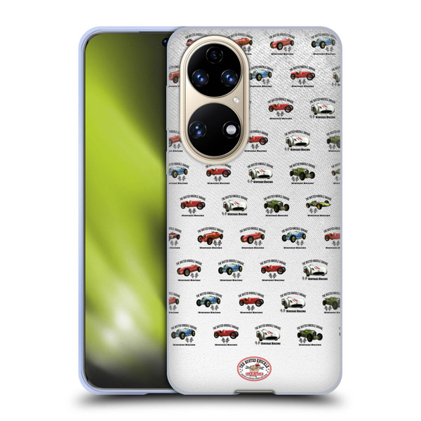 Busted Knuckle Garage Graphics Pattern Soft Gel Case for Huawei P50