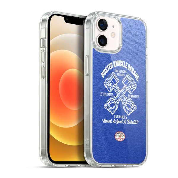 Busted Knuckle Garage Graphics Overhauls Soft Gel Case for Apple iPhone 12 / iPhone 12 Pro & MagSafe