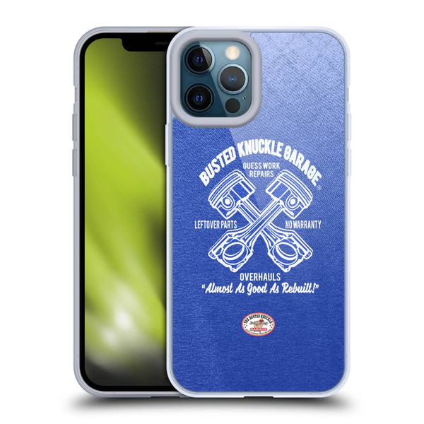 Busted Knuckle Garage Graphics Overhauls Soft Gel Case for Apple iPhone 12 Pro Max