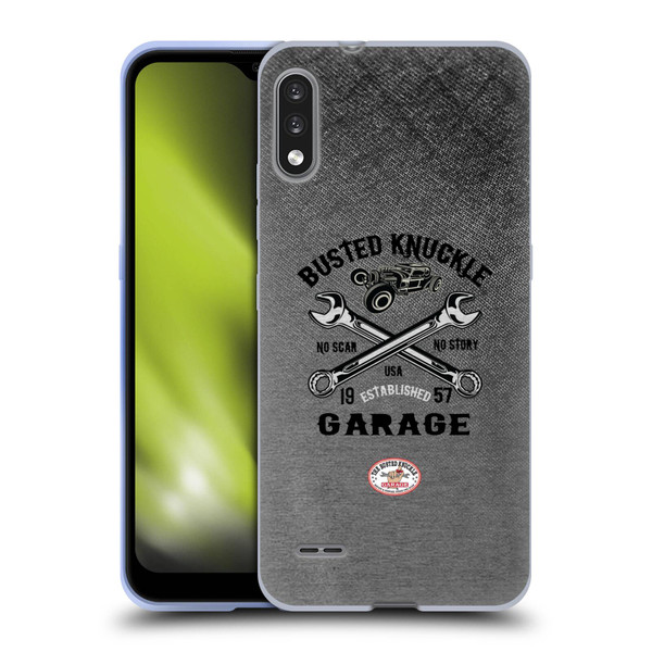 Busted Knuckle Garage Graphics No Scar Soft Gel Case for LG K22