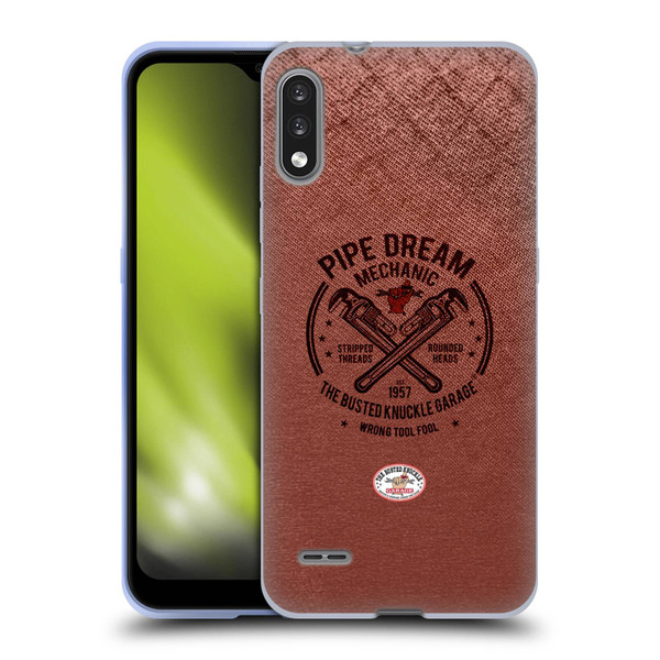 Busted Knuckle Garage Graphics Pipe Dream Soft Gel Case for LG K22