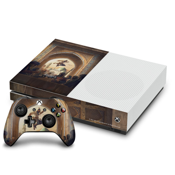 Assassin's Creed Mirage Graphics Basim Baghdad Vinyl Sticker Skin Decal Cover for Microsoft One S Console & Controller