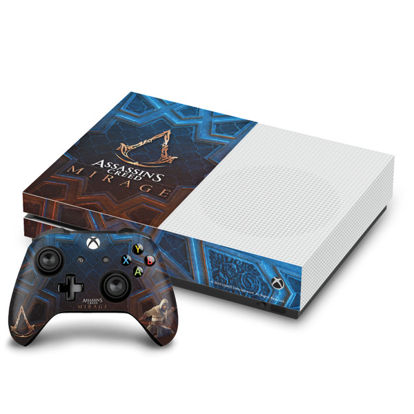 Assassin's Creed Mirage Graphics Crest Logo Vinyl Sticker Skin Decal Cover for Microsoft One S Console & Controller
