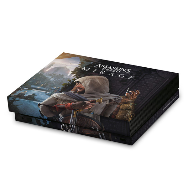 Assassin's Creed Mirage Graphics Basim Vinyl Sticker Skin Decal Cover for Microsoft Xbox One X Console