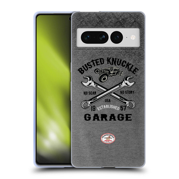 Busted Knuckle Garage Graphics No Scar Soft Gel Case for Google Pixel 7 Pro