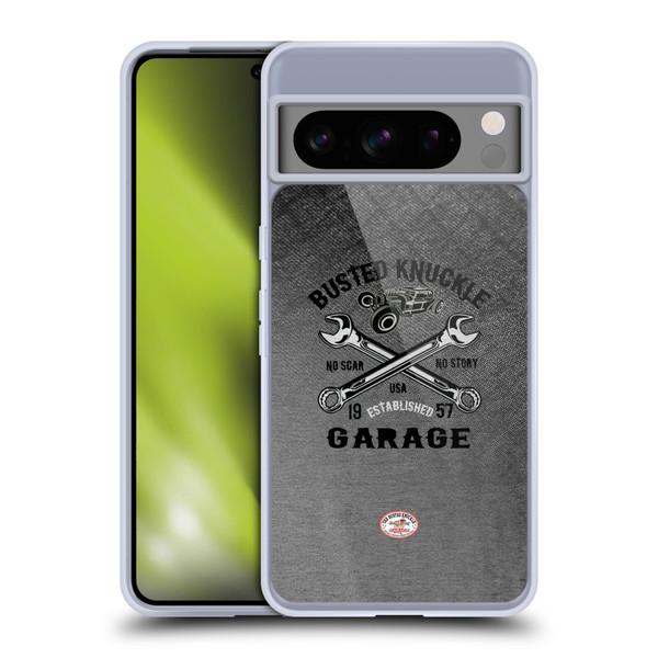 Busted Knuckle Garage Graphics No Scar Soft Gel Case for Google Pixel 8 Pro