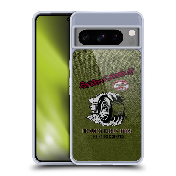 Busted Knuckle Garage Graphics Tire Soft Gel Case for Google Pixel 8 Pro