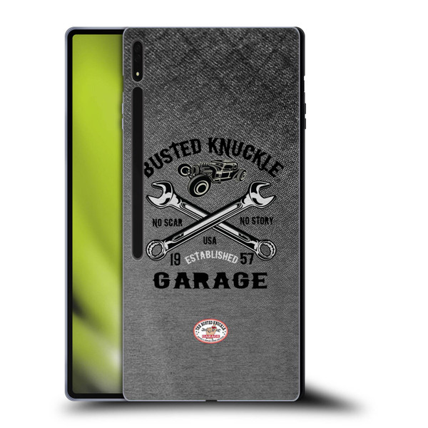 Busted Knuckle Garage Graphics No Scar Soft Gel Case for Samsung Galaxy Tab S8 Ultra