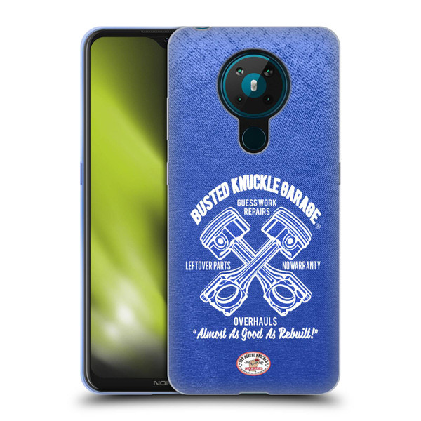 Busted Knuckle Garage Graphics Overhauls Soft Gel Case for Nokia 5.3