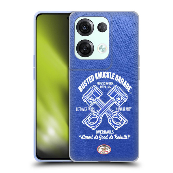 Busted Knuckle Garage Graphics Overhauls Soft Gel Case for OPPO Reno8 Pro