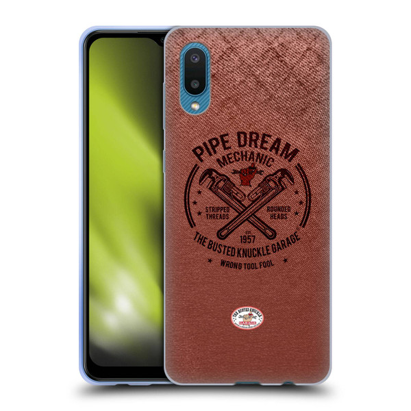 Busted Knuckle Garage Graphics Pipe Dream Soft Gel Case for Samsung Galaxy A02/M02 (2021)