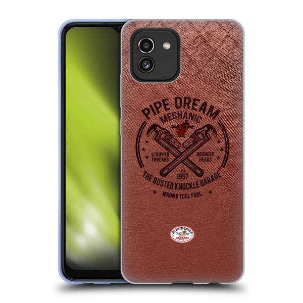 Busted Knuckle Garage Graphics Pipe Dream Soft Gel Case for Samsung Galaxy A03 (2021)