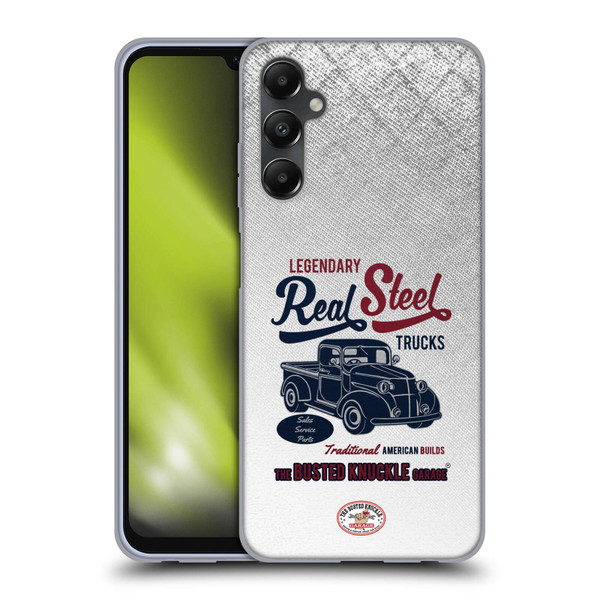 Busted Knuckle Garage Graphics Real Steel Soft Gel Case for Samsung Galaxy A05s