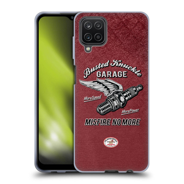 Busted Knuckle Garage Graphics Misfire Soft Gel Case for Samsung Galaxy A12 (2020)