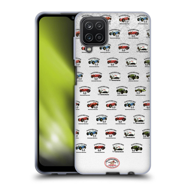 Busted Knuckle Garage Graphics Pattern Soft Gel Case for Samsung Galaxy A12 (2020)