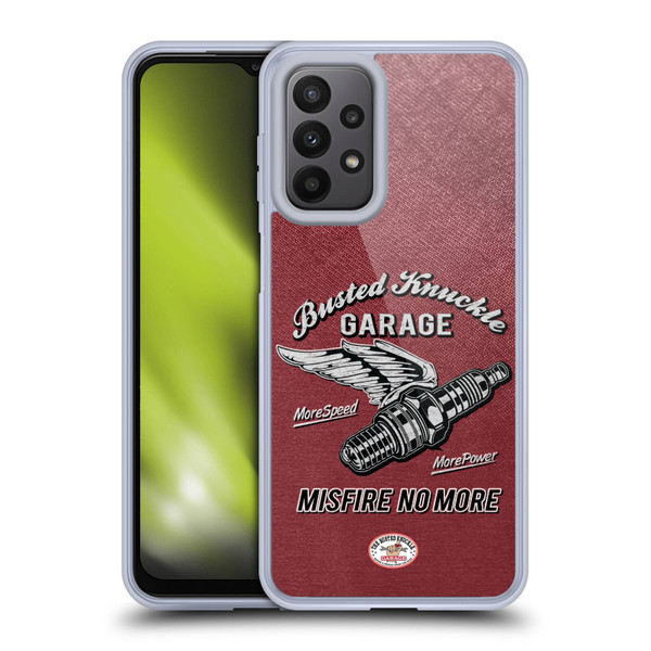 Busted Knuckle Garage Graphics Misfire Soft Gel Case for Samsung Galaxy A23 / 5G (2022)