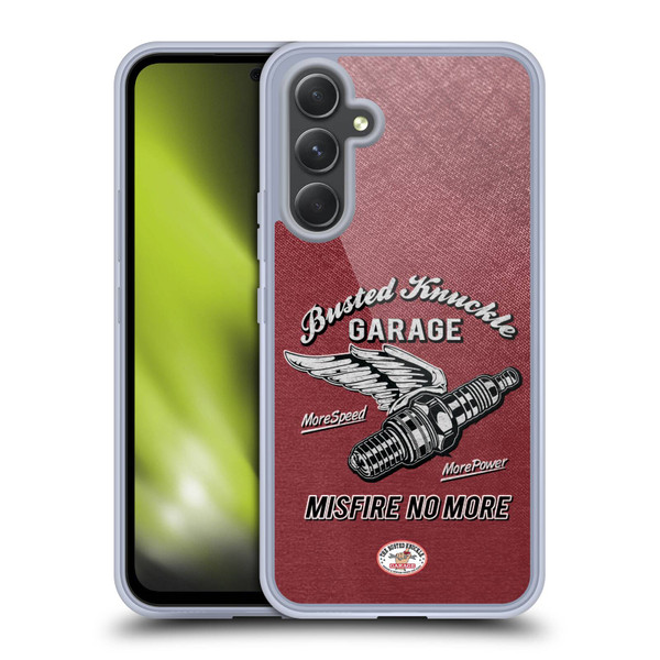 Busted Knuckle Garage Graphics Misfire Soft Gel Case for Samsung Galaxy A54 5G