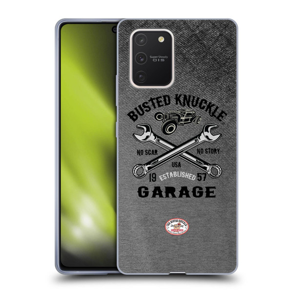 Busted Knuckle Garage Graphics No Scar Soft Gel Case for Samsung Galaxy S10 Lite