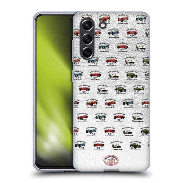Busted Knuckle Garage Graphics Pattern Soft Gel Case for Samsung Galaxy S21 FE 5G