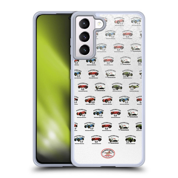 Busted Knuckle Garage Graphics Pattern Soft Gel Case for Samsung Galaxy S21+ 5G