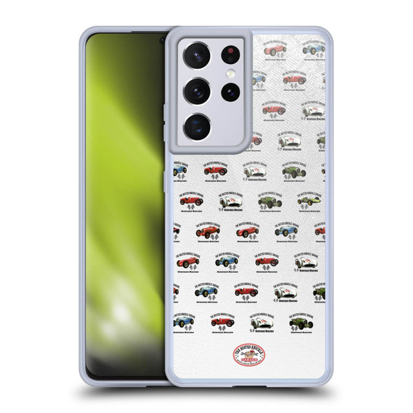 Busted Knuckle Garage Graphics Pattern Soft Gel Case for Samsung Galaxy S21 Ultra 5G