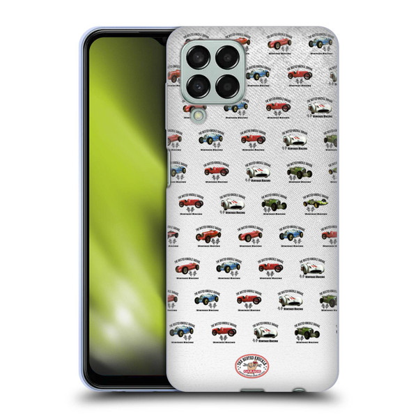 Busted Knuckle Garage Graphics Pattern Soft Gel Case for Samsung Galaxy M33 (2022)