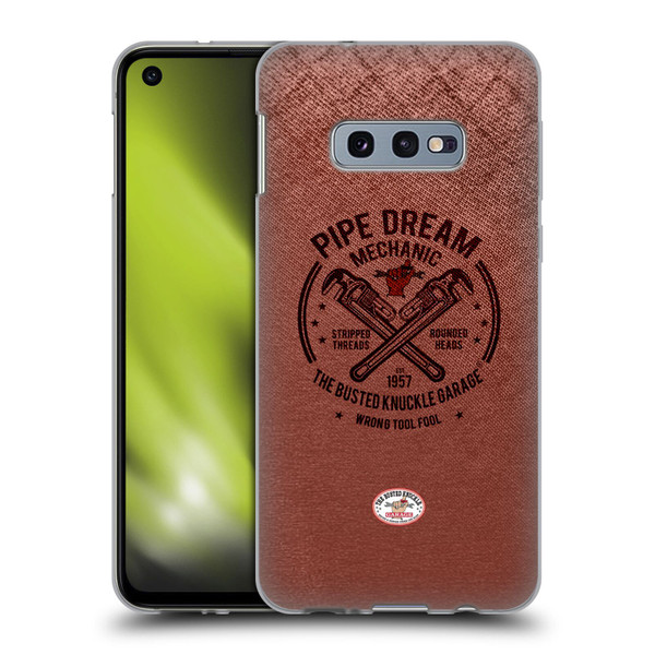 Busted Knuckle Garage Graphics Pipe Dream Soft Gel Case for Samsung Galaxy S10e