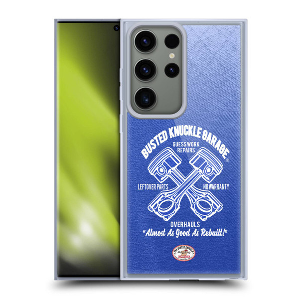 Busted Knuckle Garage Graphics Overhauls Soft Gel Case for Samsung Galaxy S23 Ultra 5G