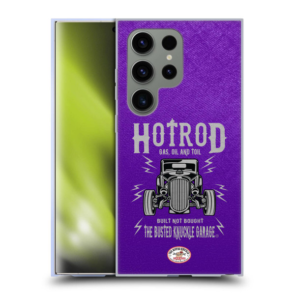 Busted Knuckle Garage Graphics Hot Rod Soft Gel Case for Samsung Galaxy S24 Ultra 5G