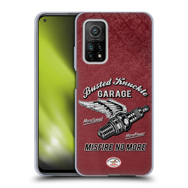Busted Knuckle Garage Graphics Misfire Soft Gel Case for Xiaomi Mi 10T 5G