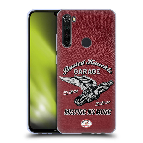 Busted Knuckle Garage Graphics Misfire Soft Gel Case for Xiaomi Redmi Note 8T