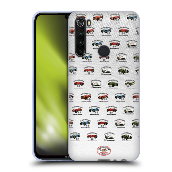 Busted Knuckle Garage Graphics Pattern Soft Gel Case for Xiaomi Redmi Note 8T