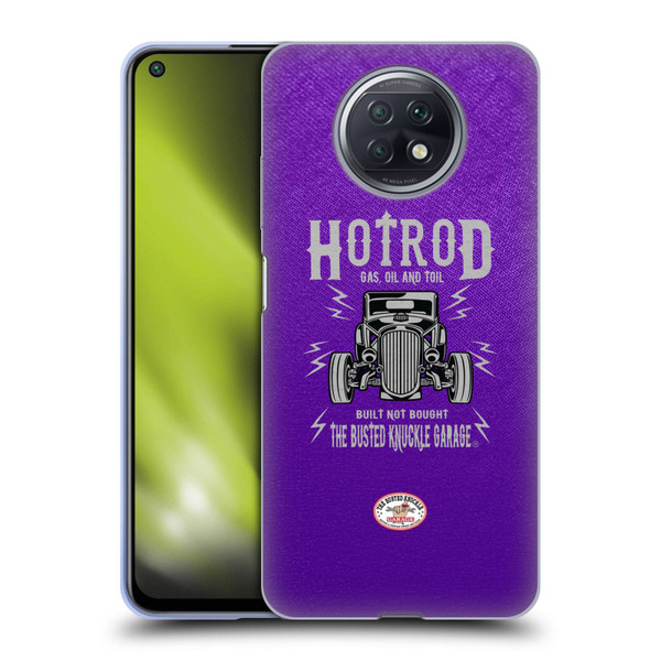 Busted Knuckle Garage Graphics Hot Rod Soft Gel Case for Xiaomi Redmi Note 9T 5G