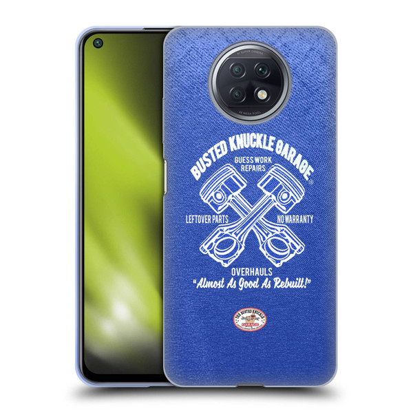 Busted Knuckle Garage Graphics Overhauls Soft Gel Case for Xiaomi Redmi Note 9T 5G