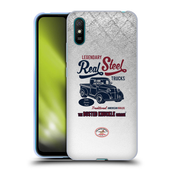 Busted Knuckle Garage Graphics Real Steel Soft Gel Case for Xiaomi Redmi 9A / Redmi 9AT