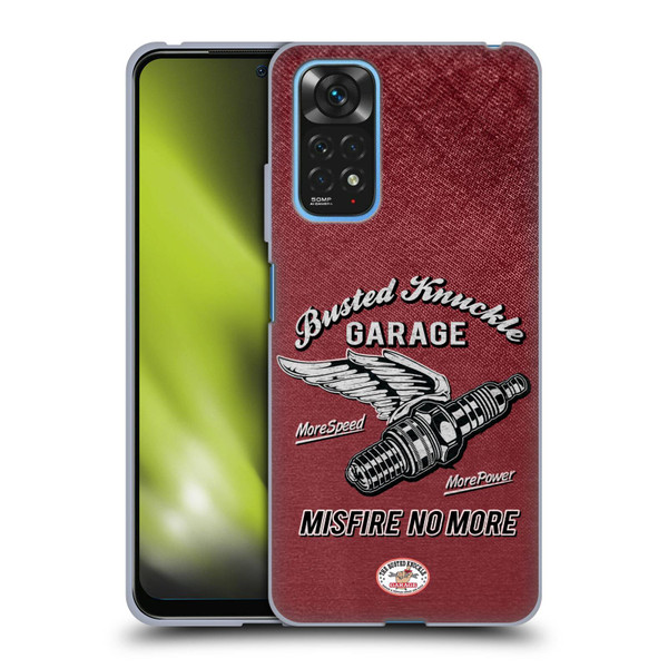 Busted Knuckle Garage Graphics Misfire Soft Gel Case for Xiaomi Redmi Note 11 / Redmi Note 11S