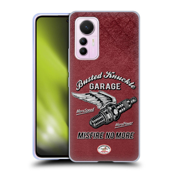 Busted Knuckle Garage Graphics Misfire Soft Gel Case for Xiaomi 12 Lite