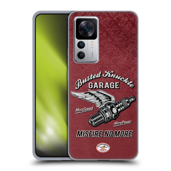 Busted Knuckle Garage Graphics Misfire Soft Gel Case for Xiaomi 12T 5G / 12T Pro 5G / Redmi K50 Ultra 5G