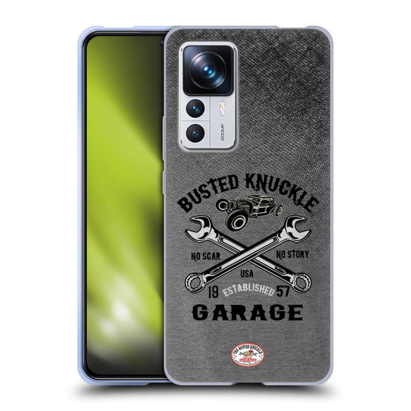 Busted Knuckle Garage Graphics No Scar Soft Gel Case for Xiaomi 12T Pro