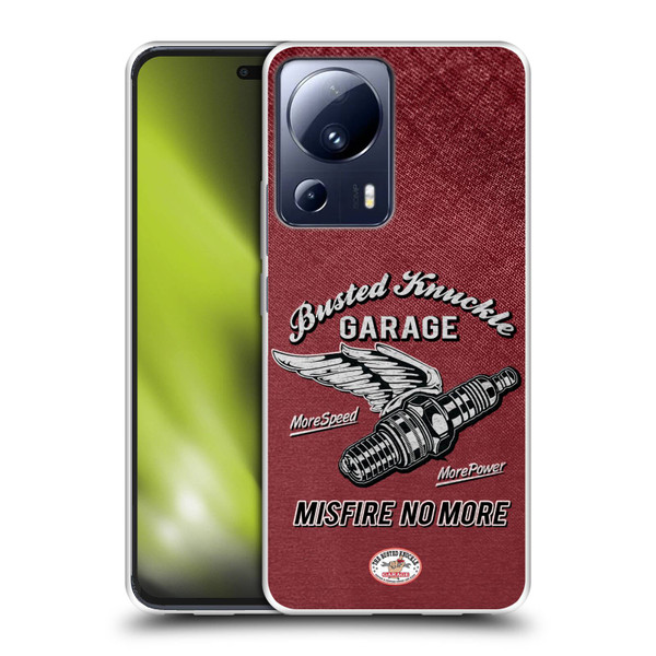 Busted Knuckle Garage Graphics Misfire Soft Gel Case for Xiaomi 13 Lite 5G