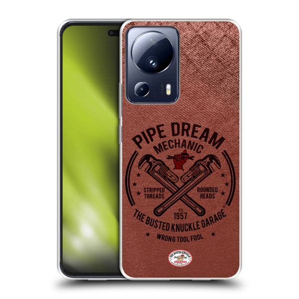 Busted Knuckle Garage Graphics Pipe Dream Soft Gel Case for Xiaomi 13 Lite 5G